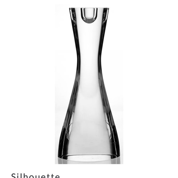 Silhouette 8” Minimalist Style Single Light Candlestick by Nambe - Picture 2 of 8